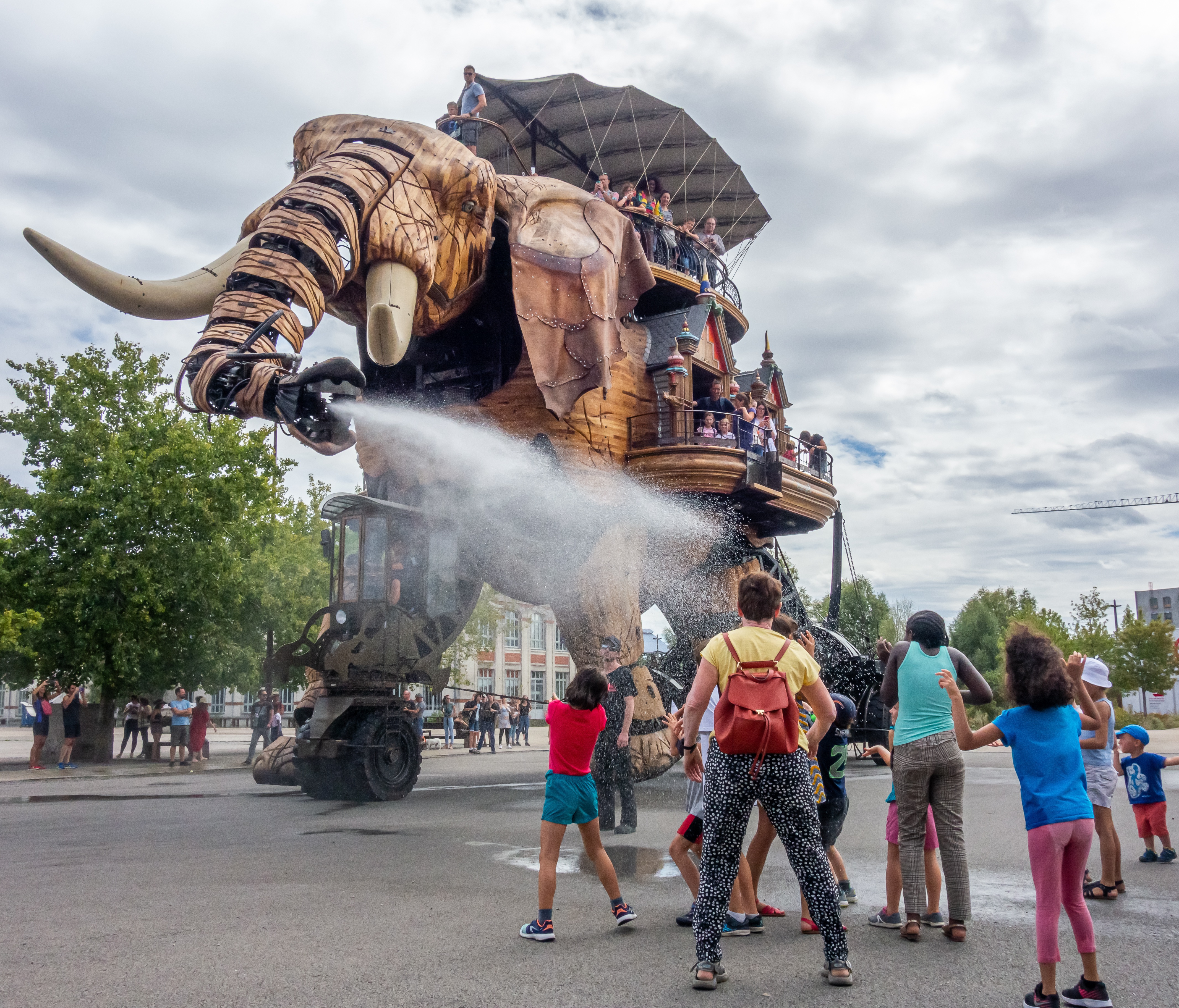 Le Grand Éléphant des Machines de l'île, à Nantes